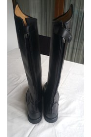 Resim mg binicilik malzemeleri Uniseks Siyah Binici Çizmesi 