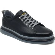 Resim Luis Figo İçi Dışı Deri Rahat Erkek Günlük Ortopedik Şeffaf Taban Kışlık Klasik Spor Ayakkabı 40-44 