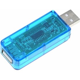 Resim LED Göstergeli USB Voltmetre ve Ampermetre, Gerilim ve Akım Ölçüm Cihazı 