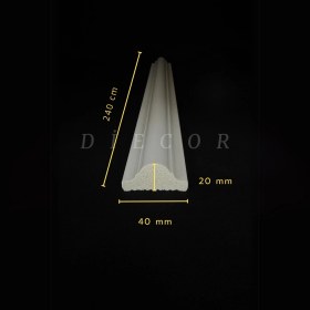 Resim Diecor Boyanabilir Dekoratif Özel Hazır Kesim 4 cm ve 2.5 cm Duvar Çıtası 