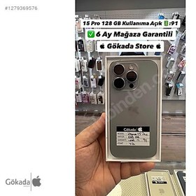 Resim Apple iPhone 15 Pro İkinci El YD | 128 GB | Natürel Titanyum 