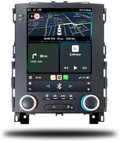 Resim MarTechno Android Multimedya 4GB RAM 64GB Hafıza Renault Megane 4 Tesla 2017-2023 ile uyumlu 