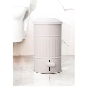 Resim The Mia Çöp Kovası Banyo 5 Lt Beyaz Mgl0009 Beyaz 