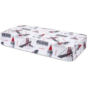 Resim 100Cm X 190Cm Lastikli Fitted Bebek Ve Çocuk Yatak Çarşafı (538317299) 