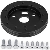 Resim 0.5" 6 Delikli Siyah Adaptör Huiliang 