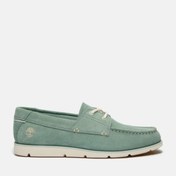 Resim Timberland Grafton Bay Lace Up Shoe Erkek Yeşil Sneaker - TB0A42X7 