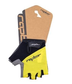 Resim Sarissa Raptor Cırtlı Eldiven Kısa Parmak Bisiklet Eldiveni MTB Yarım Parmak Eldiven Medium Beden Lime 