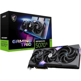 Resim MSI GeForce RTX 5070 Ti Gaming Trio OC Plus 16GB DLSS 4 256 Bit 
