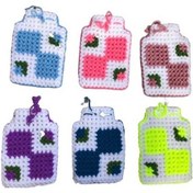 Resim El Örgüsü Banyo Lifi 6'lı Çok Renkli 