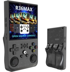 Resim XİRA R36S Max 4 inç Geniş HD Ekran El Oyun Konsolu Atari 64 Gb GTA PES Game Player Çantalı 21000 Oyun 