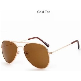 Resim Curtain Klasik Havacılık Pilot Güneş Gözlüğü - Erkek Ve Kız Çocuklar İçin Renkli Aynalı Modelyellowother51 Gri 