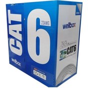 Resim wellbox 305METRE Utp 23AWG Cat6 Network Kablosu Gri 