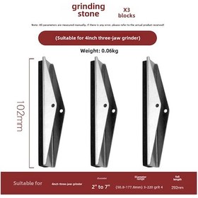 Resim Xiyyadms 3 Ayaraklı Otomobil Silindir İç Çap Taşlama Makinesi - 4 İnç Taş İle Verimli Zımparalama Ve Parlatma Aracı 
