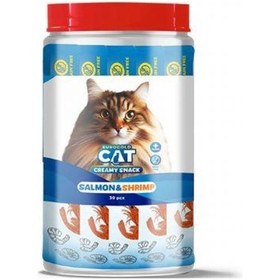 Resim Eurogold Cat Somonlu Karidesli Kedi Ödül Maması 30 x 15 G 