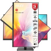 Resim MSI 27" MODERN MD272QXP 2560x1440 (WQHD) FLAT IPS 100HZ 1MS ADAPTIVE-SYNC PIVOT TYPE-C MONITOR 