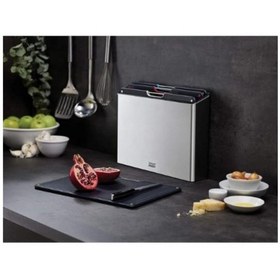 Resim Joseph Joseph 60170 Folio Standlı 4'lü Kesme Tahtası Outlet 