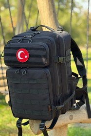 Resim Bagworld Saraciye Motosiklet Sırt Çantası - Su Geçirmez Özellikli - Türk Bayrağı Peç Hediyeli 