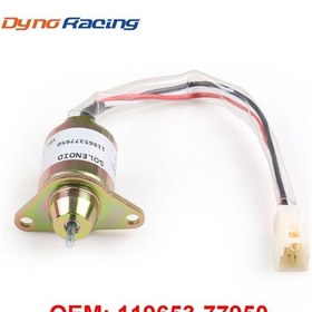 Resim Yanmar 4tnv94l-sfn 119653-77950 İçin Yakıt Kesme Solenoid Valfi 1413 