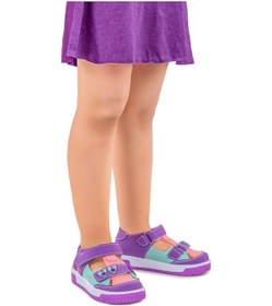 Resim Kiko Kids Kız Çocuk Günlük Ayakkabı Arz 2327 Lila - Somon 