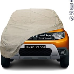 Resim ULTRASHOP Dacia Duster 2 (2018 - ) Araba Brandası Su Geçirmez Branda Miflonlu PREMIUM Oto Branda 