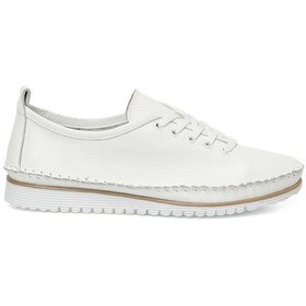 Resim Polaris 166711.z5fx Beyaz Kadın Comfort Ayakkabı 000000000101971117 Beyaz 