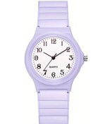 Resim Sunshine022 Mor Mini Kadran Roma Rakamlı Şık Minimalist Kuvars Çiftler Bileklik Saati Diğer 