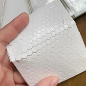 Resim 720 adet Altıgen Güçlü Kalınlaştırılmış Köpük Çift Taraflı Yapışkan Bant - Yüksek Viskoziteli Yapışkan Tutkal Noktaları ile Yaratıcı DIY El Sanatları Balon Sanatı veya Düğün Dekorasyonu için Çift Taraflı Yapışkan Bant 