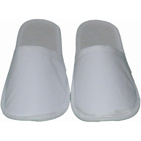 Resim PazarPazartesi 300 Çift Otel Terlik, Tabanı Telalı Sayası Biyeli 80 Gr Tela Terlik 