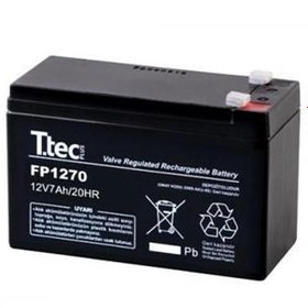 Resim Ttec 12V 7Ah BakıMsiz Kuru Aku 