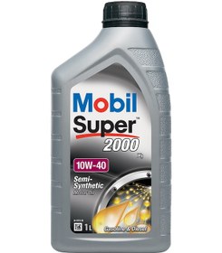 Resim Mobil Super 2000 X1 10W-40 Yarı Sentetik Motor Yağı 1 L 