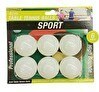 Resim Avessa Spo-026 Kartela Pinpon Topu 6lı 