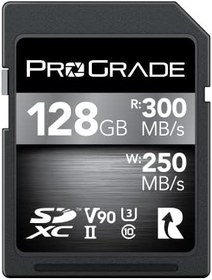 Resim ProGrade Digital SDXC UHS-II V90 300R Bellek Kartı (128 GB) 