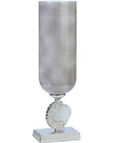 Resim Vitale Laguna Ayaklı Vazo 15x15x56 Cm Ak.ıx0182 