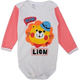 Resim Bebelop Lion Baskılı Uzun Kollu Çıtçıtlı Zıbın 001 