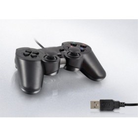 Resim Usb Oyun Kolu Çift Titreşim Bilgisayar Gamepad 