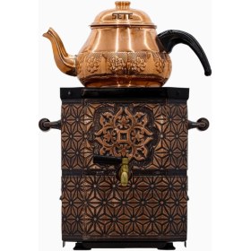 Resim 3 Lt Elektrikli Bakır Semaver, Şık ve Dayanıklı Tasarım 