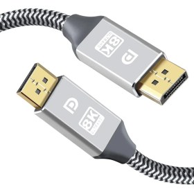 Resim Alfais 4792 3 Metre 8k Displayport Kablosu Dp 1.4 Erkek Erkek 