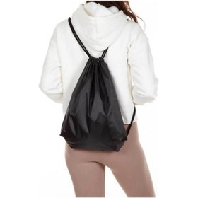 Resim Woys Bags 3 Adet Büzgülü Sırt Çantası Baskıya Uygun Promosyon İpli Çanta Siyah 