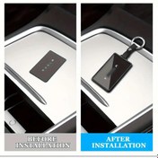 Resim Model Y İçin Kart Koruyucu Kılıf Siyah Renk - Anahtarlık - Kart Koruyucu 