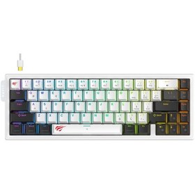 Resim Havit Gamenote Kb900l Rgb Manyetik Switch Oyuncu Klavyesi - Beyaz 