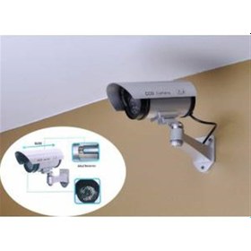 Resim Gece Görüşlü Gerçek Görünümlü Yapay Kamera Sahte Caydırıcı Kamera 