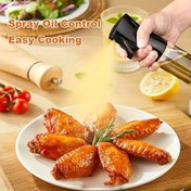 Resim 1 adet Çift Fonksiyonlu Zeytinyağı Püskürtücü ve Dağıtıcı - Ergonomik Saplı Sızdırmaz Plastik Mutfak Aracı, Izgara ve Pişirme için İdeal, Tavuk, Biftek ve Sebzeler için Mükemmel, Izgara Aksesuarları 