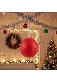 Resim 35 Cm Kırmızı Dantelli Japon Feneri Çin Feneri Parti Dekorasyonu Diğer 