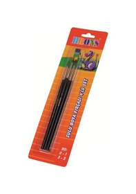 Resim Brons Suluboya Fırça Seti 4 Lü (0-1-3-5) Br-616 