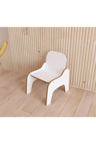 Resim Fahrettin Küçük Montessori 2 Çekmeceli Aktivite Oyun Çalışma Masası 2 Adet Koltuklu 