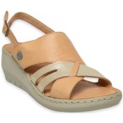 Resim Mammamia D25ys-5145 Günlük Bej Kadın Sandalet Bej 