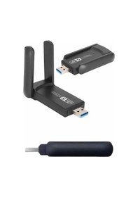 Resim Mey İthalat Wifi Alıcı Dual Band Usb 3.0 Adaptör Kablosuz Windows 7/8/10/11 