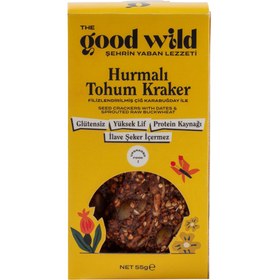 Resim THE GOOD WILD Hurmalı Tohum Kraker 55g 
