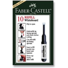 Resim Faber-Castell Tahta Kalem Mürekkebi W20 Kırmızı 25 43 21 