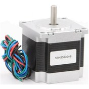 Resim 57HS5630 Nema 23 Step Motor 1.1Nm 2.7V 3A 6mm D Mil 2 Faz 1.8 Derece 200 Adıım 3D Yazıcı 